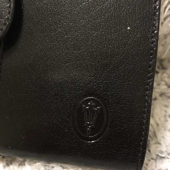 Bond Street vintage ladies wallet in black leather - Picture 6 of 11